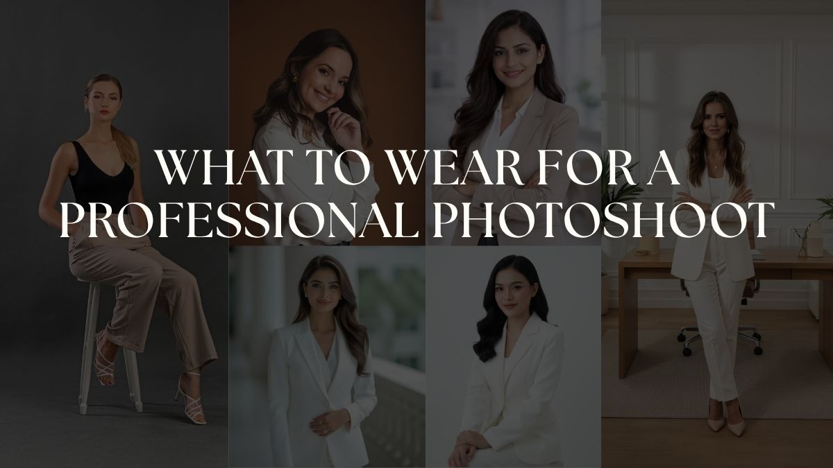 What to Wear for a Professional Photoshoot: Dress Code Tips