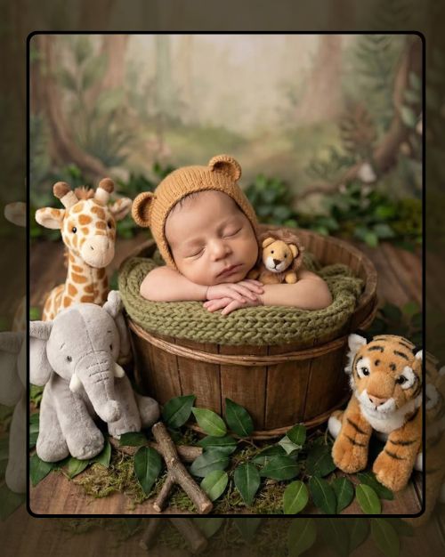 Wooden Basket or Cradle Setup