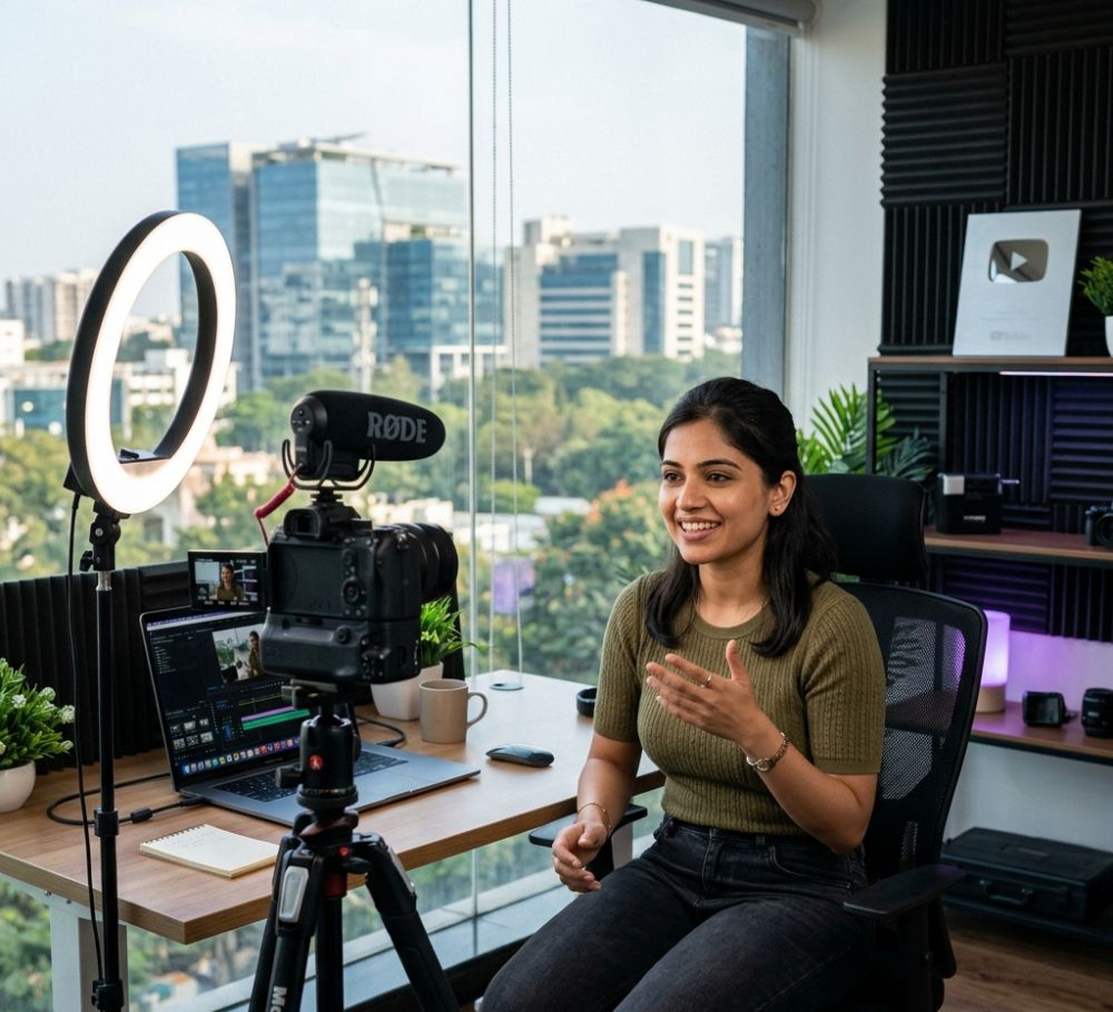 Top YouTube Content Creator in Bangalore