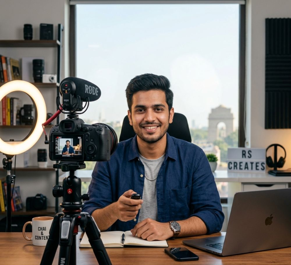 Top YouTube Content Creator in Delhi