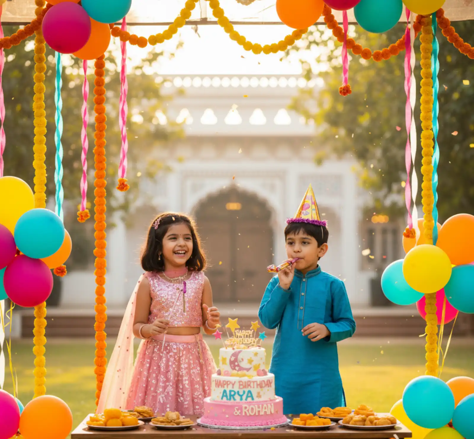 Balloon and Decor Birthday Photoshoot