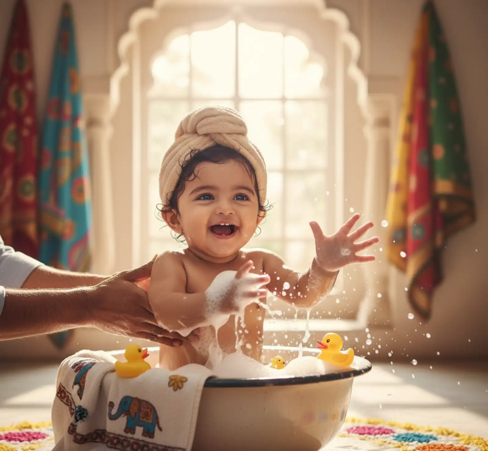 Bath Time Photoshoot