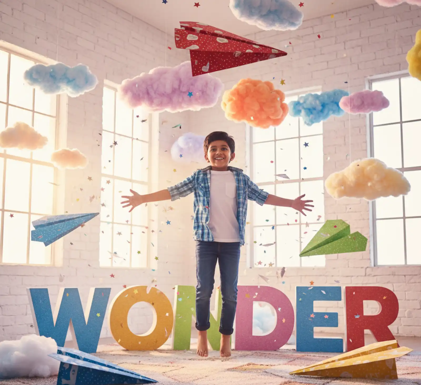 Creative Props Kids Photoshoot