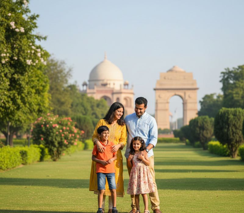 Family Shoot in Pitampura, Delhi