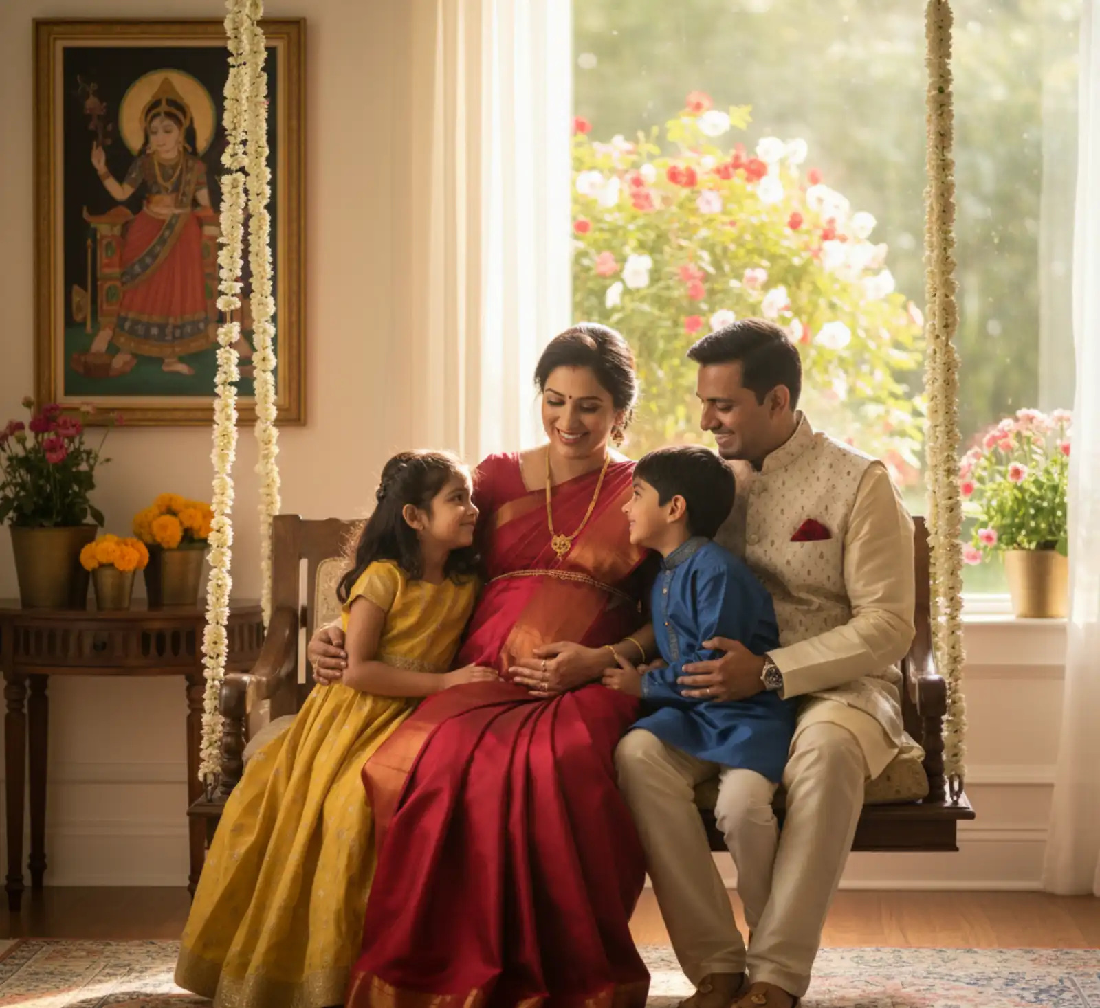 Family Maternity Photoshoot