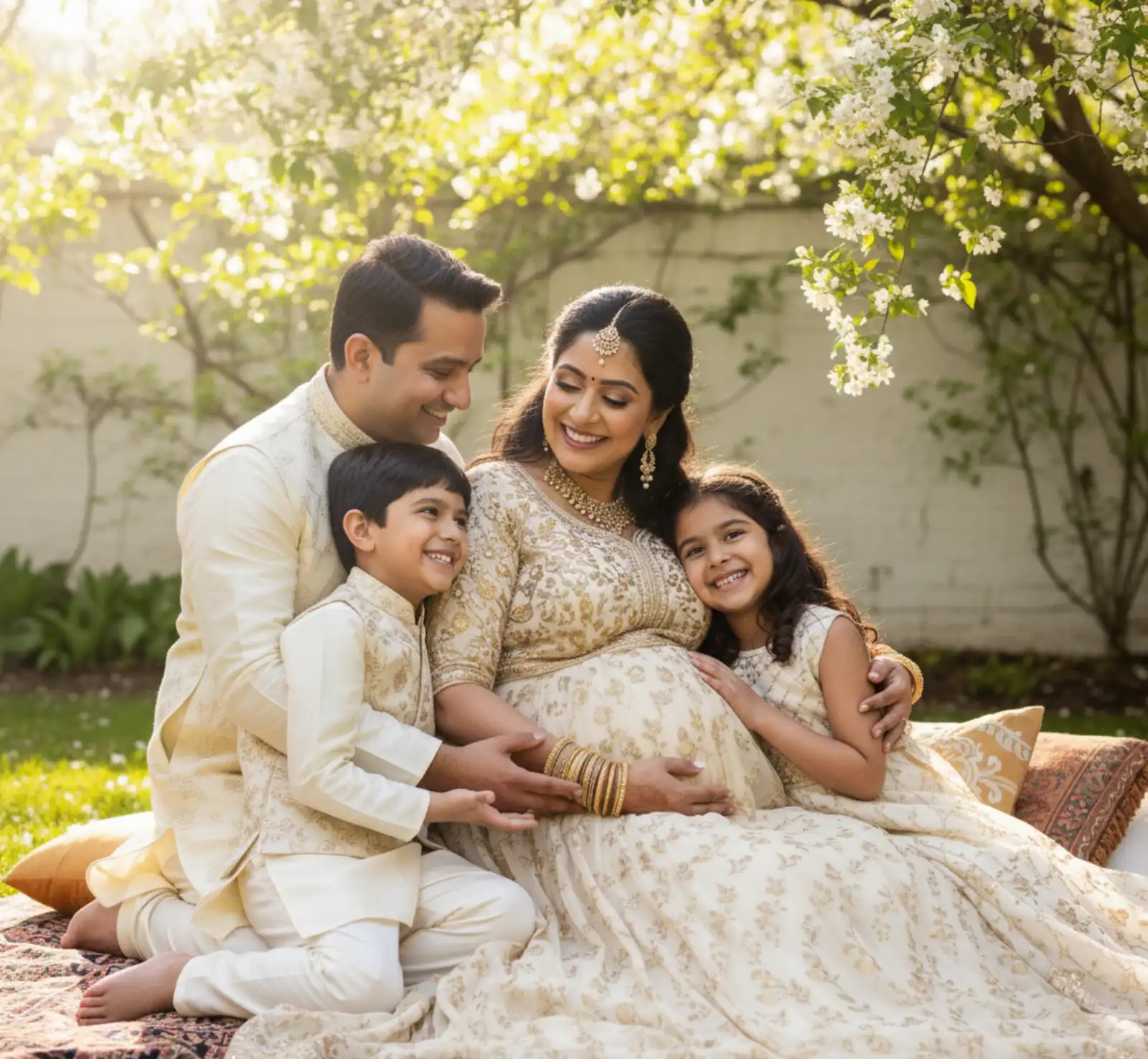 Family Maternity Photoshoot