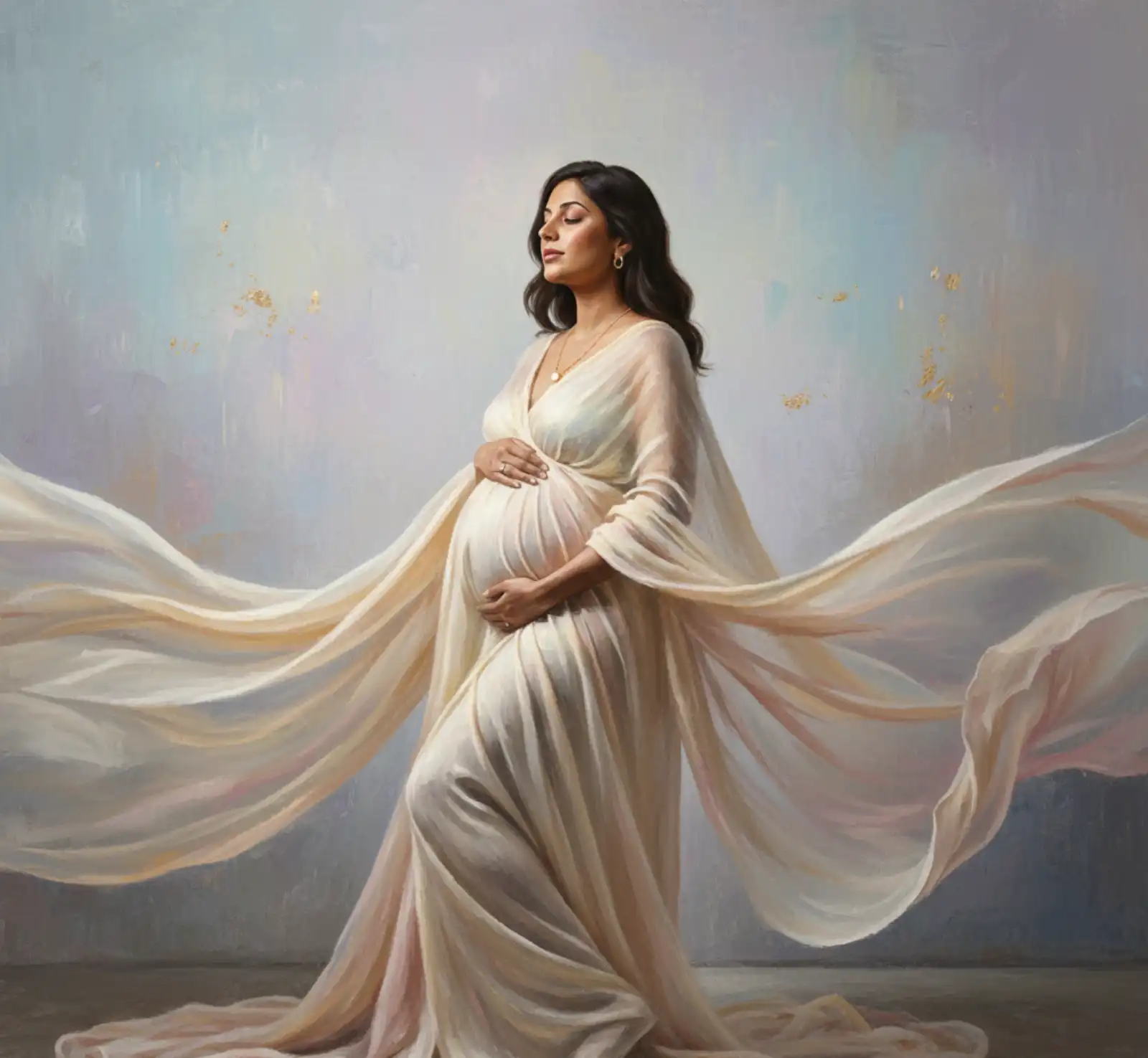 Fine Art Maternity Photoshoot