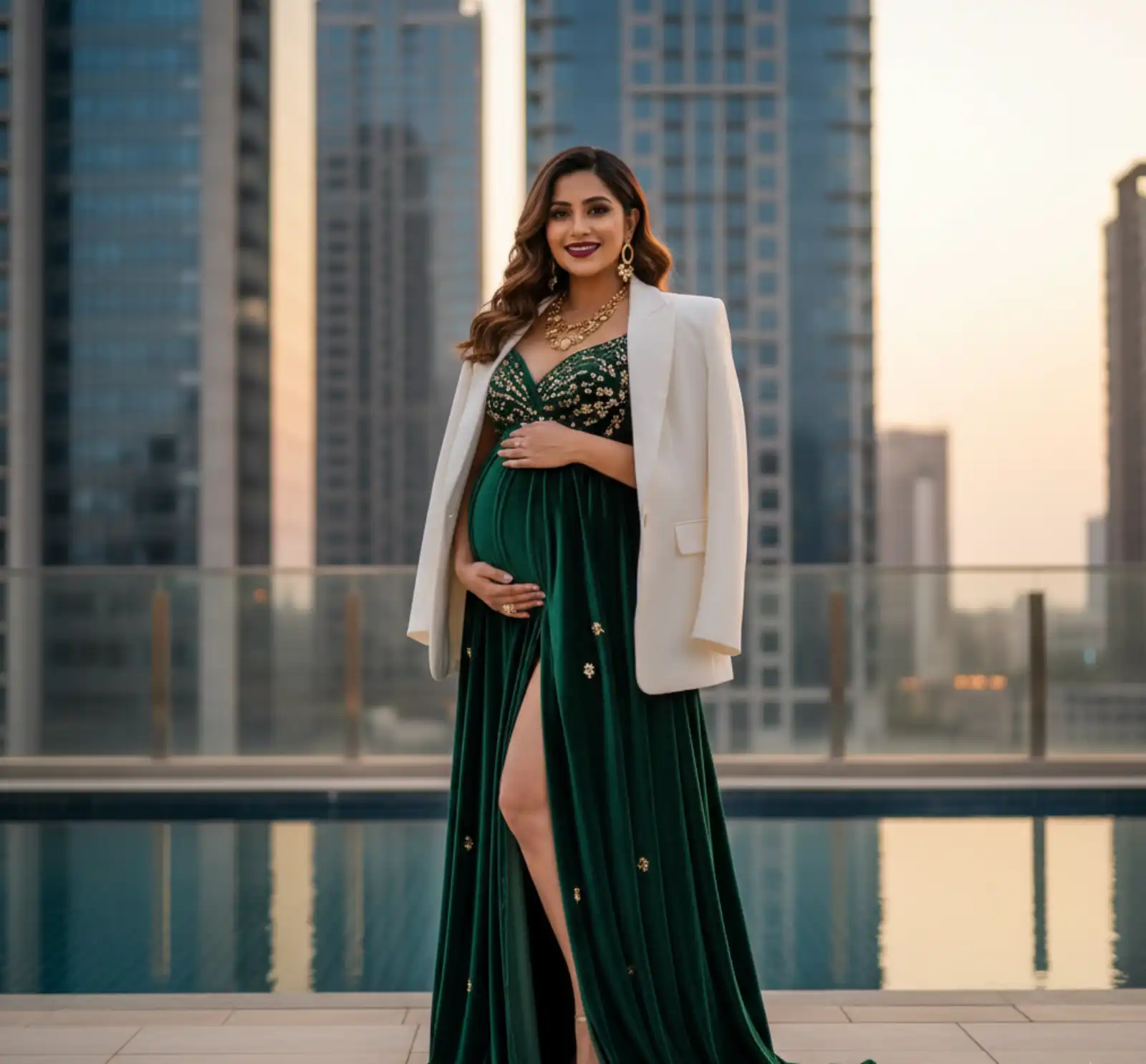 Glamour Maternity Photoshoot