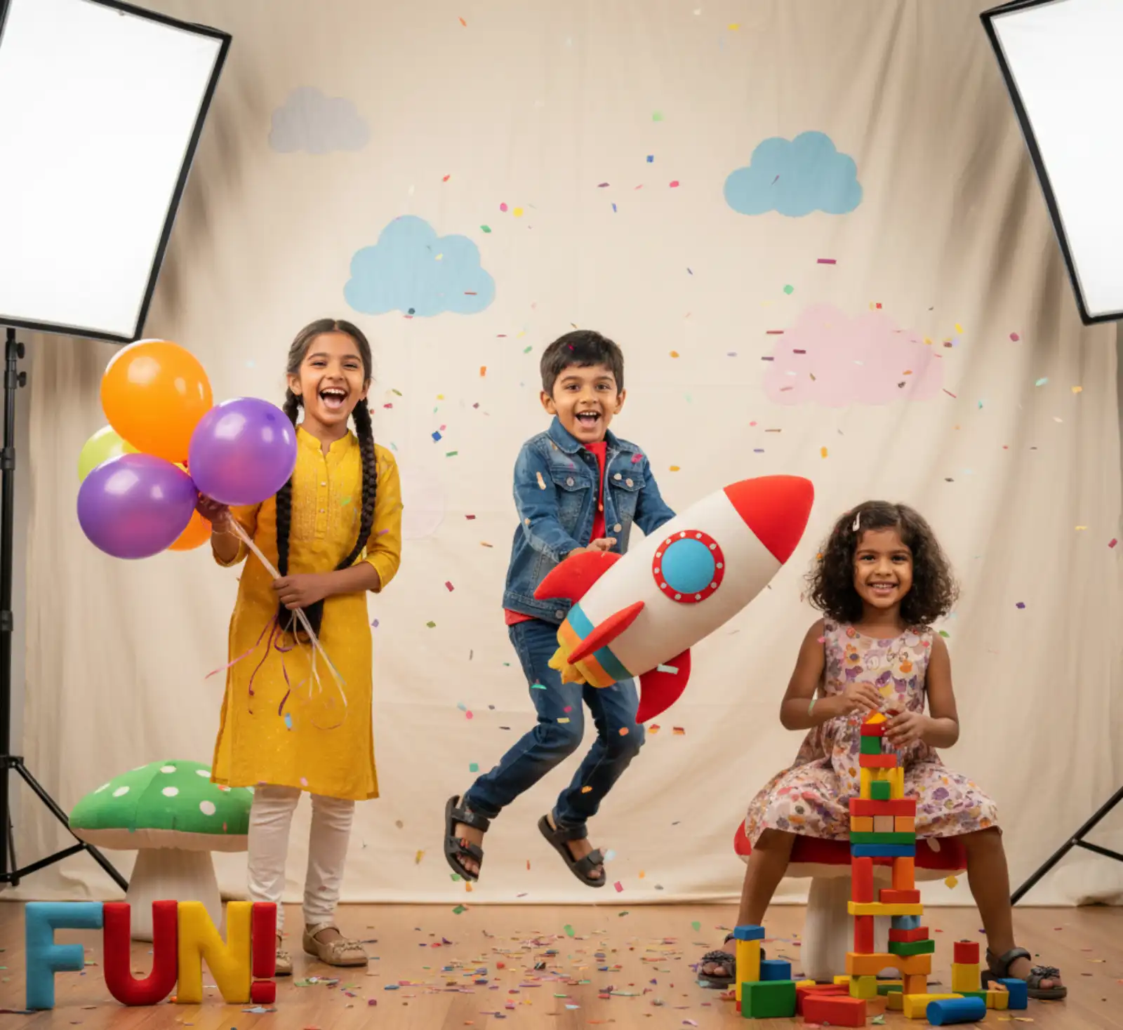 Indoor Kids Photoshoot