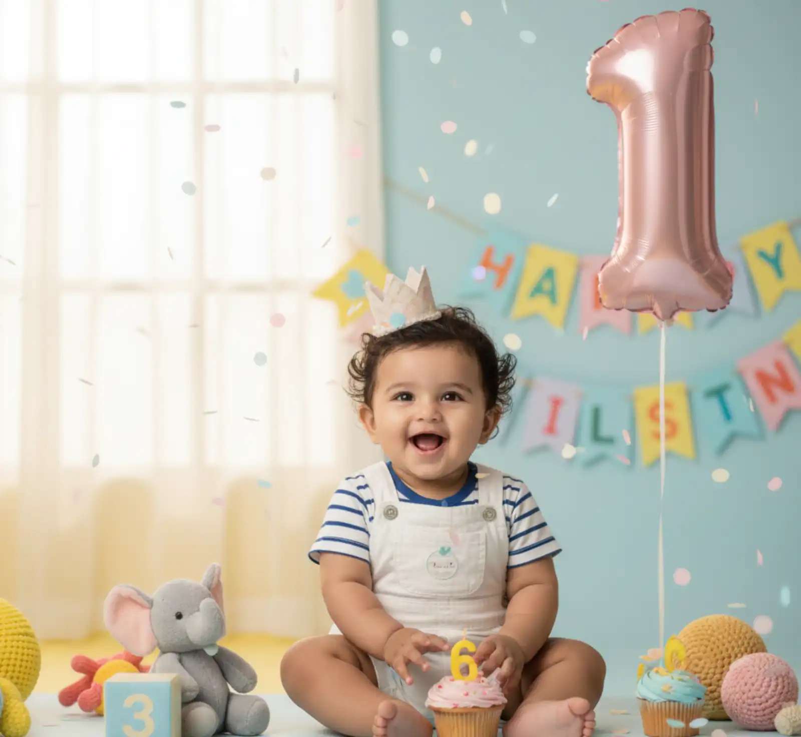 Milestone Baby Photoshoot 