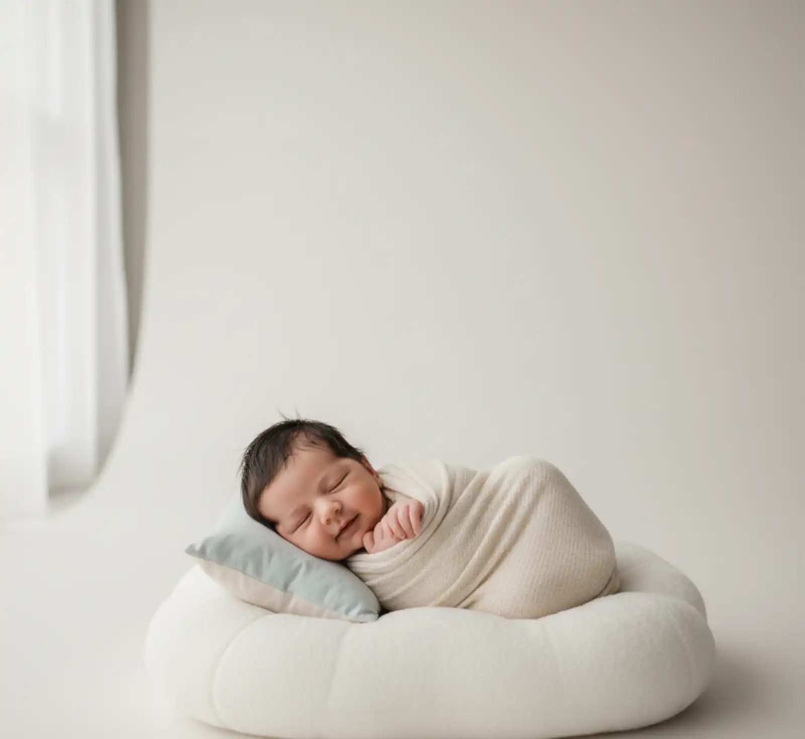 Minimalist Baby Photoshoot