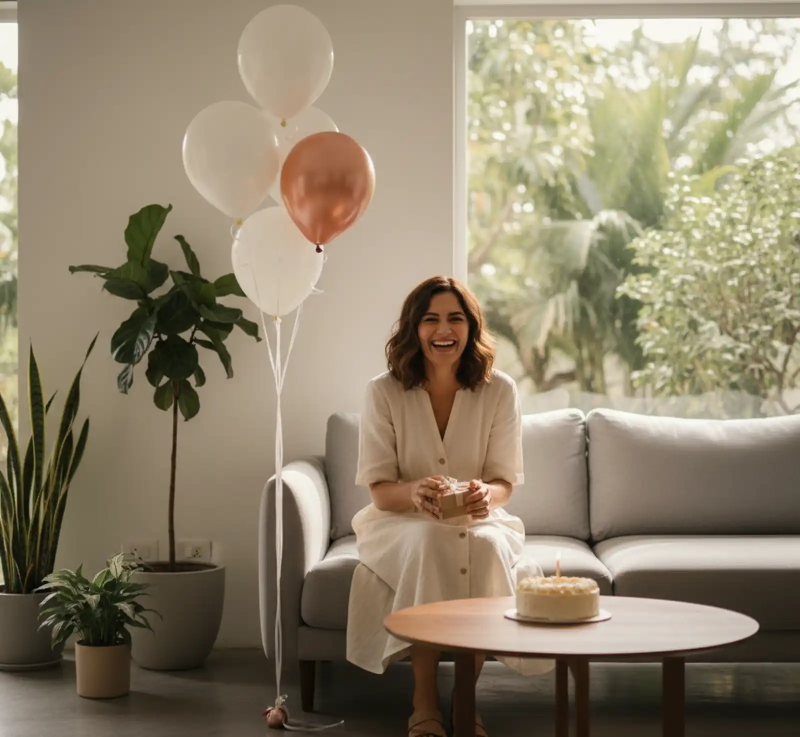 Minimalist Birthday Photoshoot