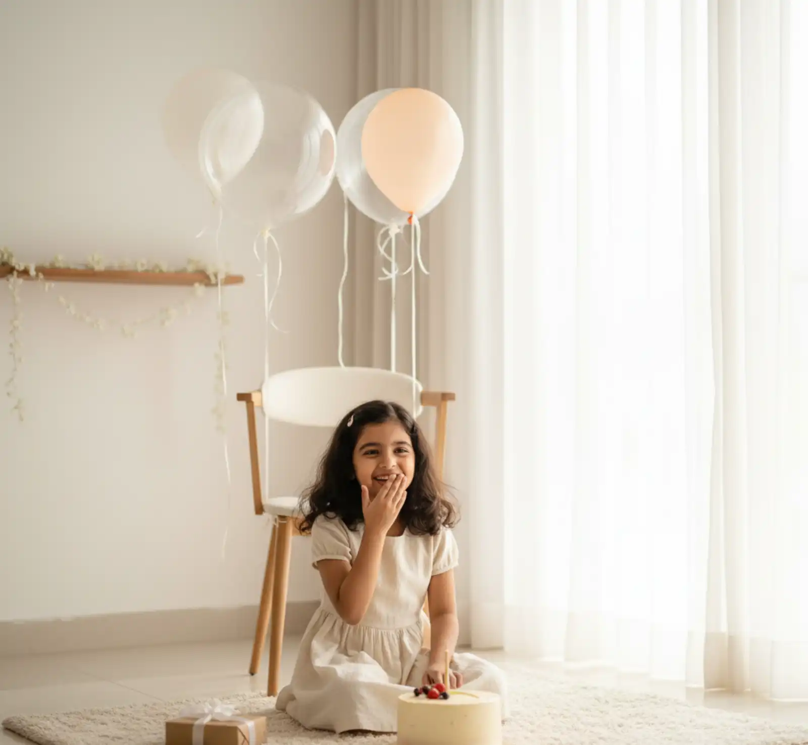 Minimalist Birthday Photoshoot