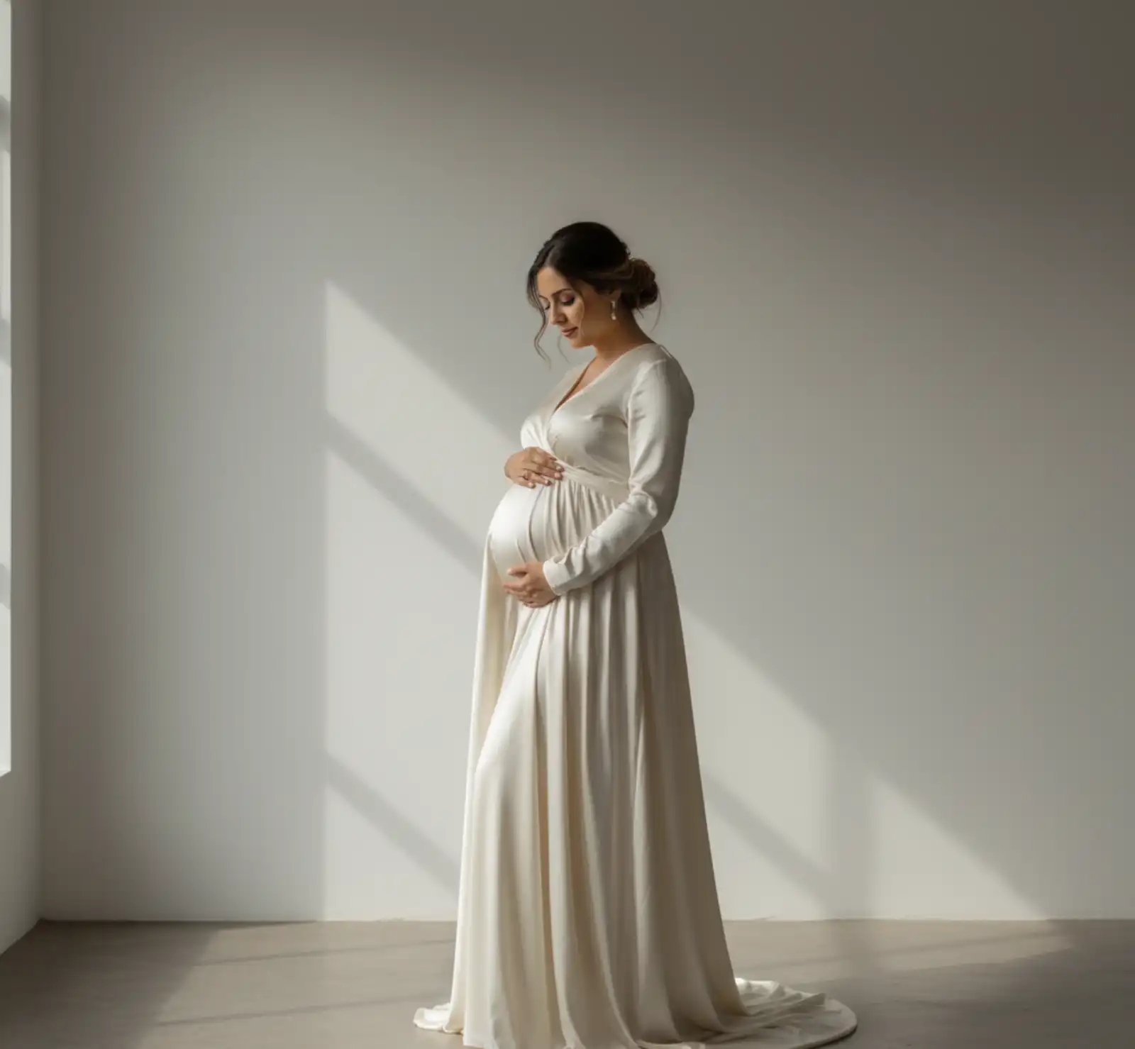 Minimalist Maternity Photoshoot