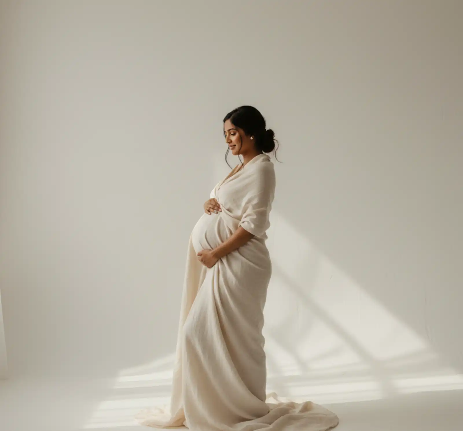 Minimalist Maternity Photoshoot