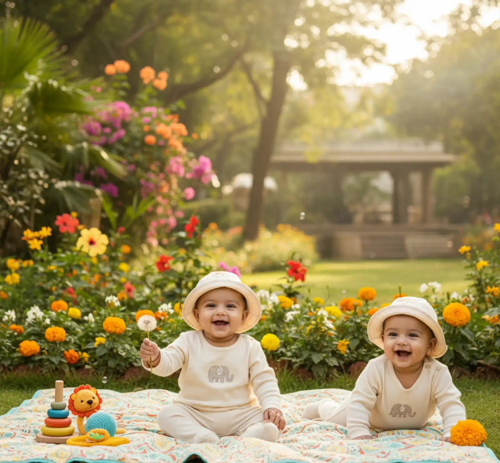 Outdoor Baby Photoshoot