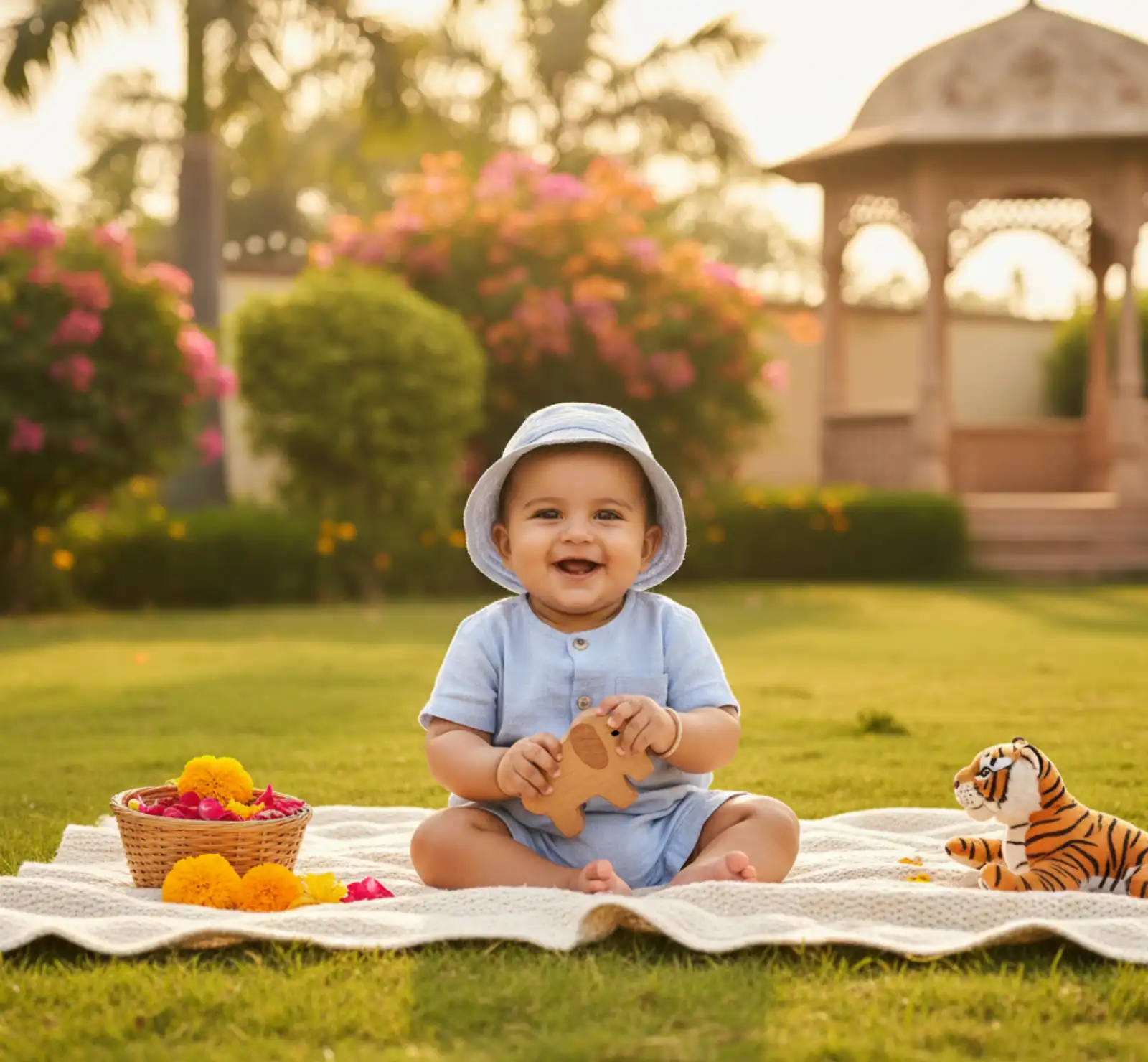 Outdoor Baby Photoshoot