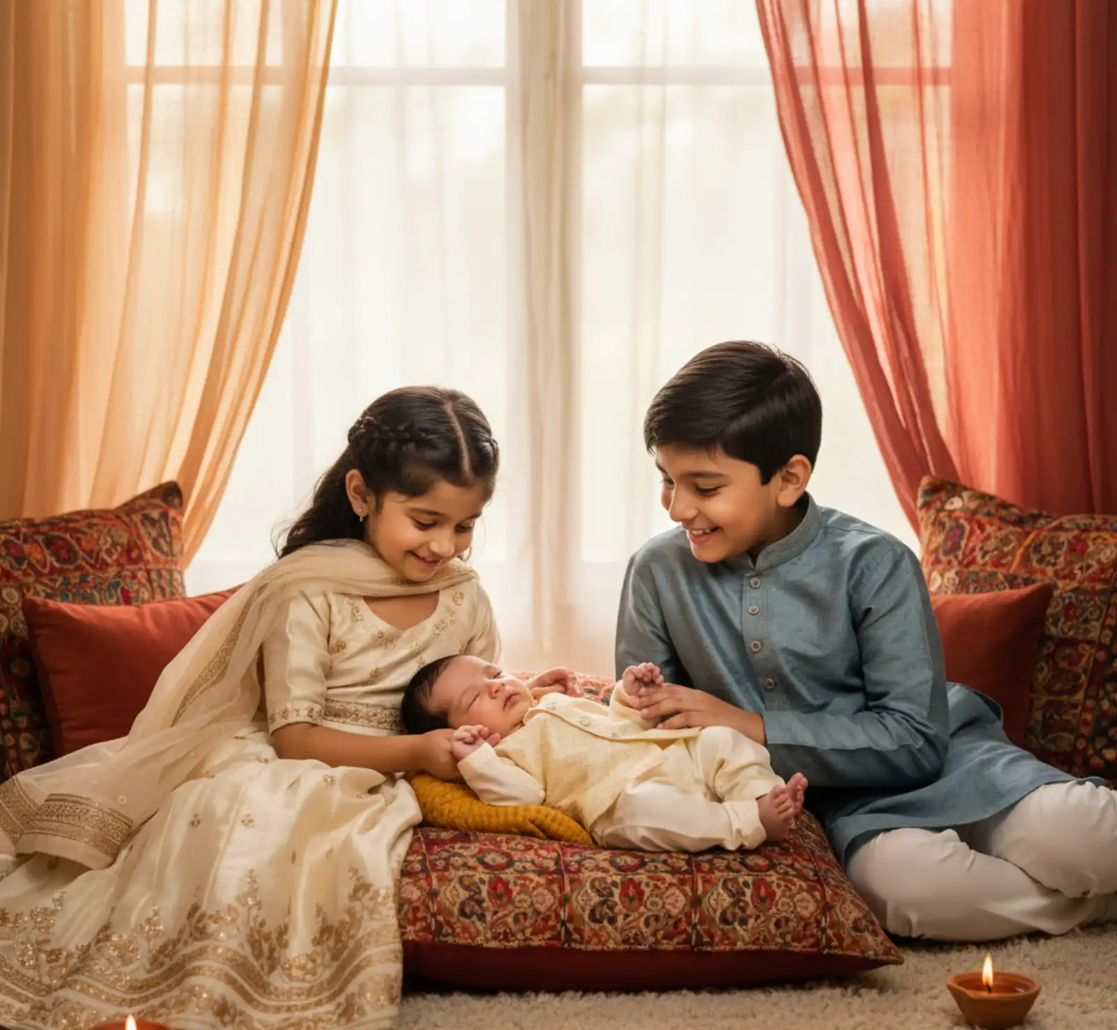 Sibling & Baby Photoshoot