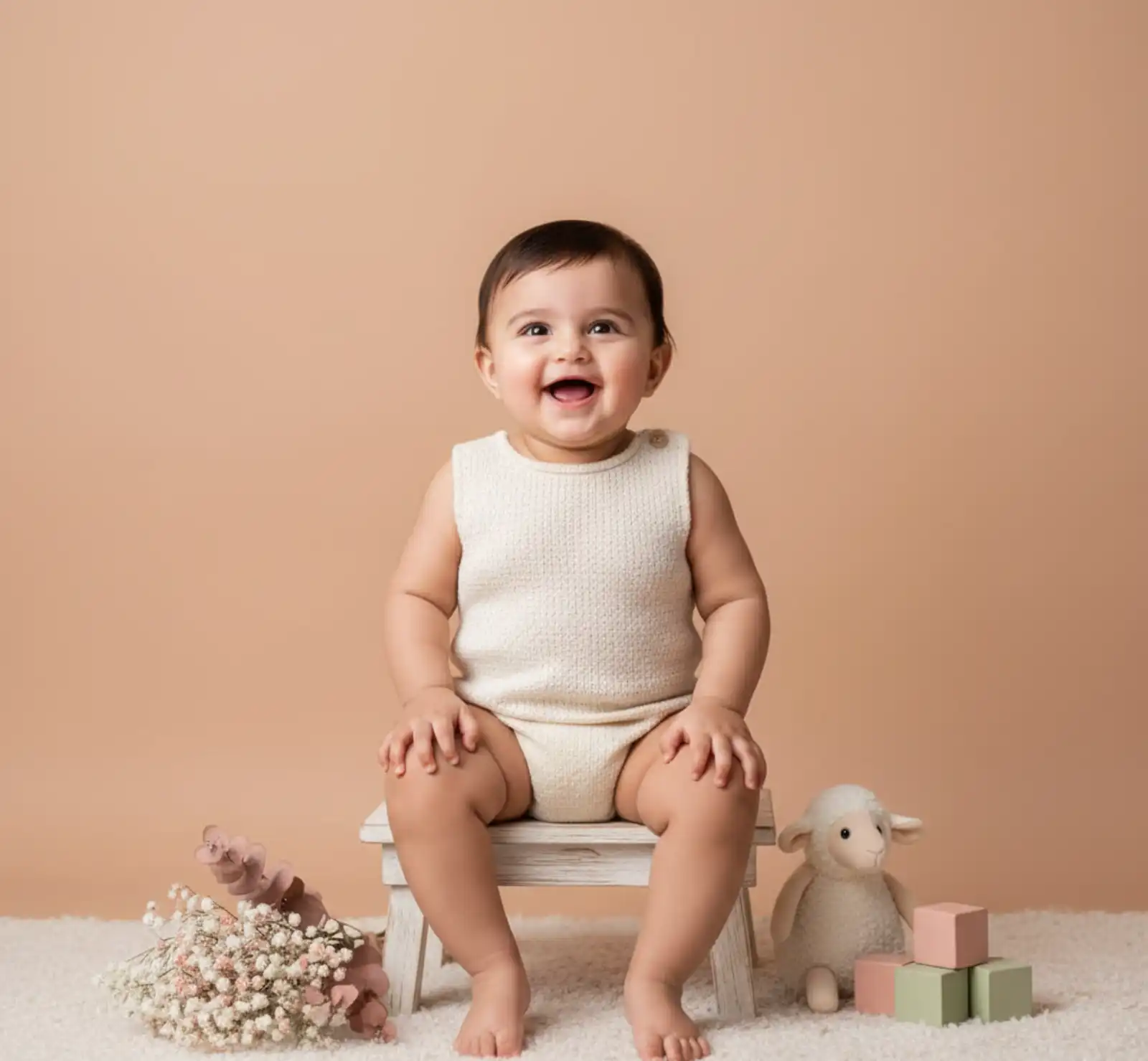Sitter Baby Photoshoot