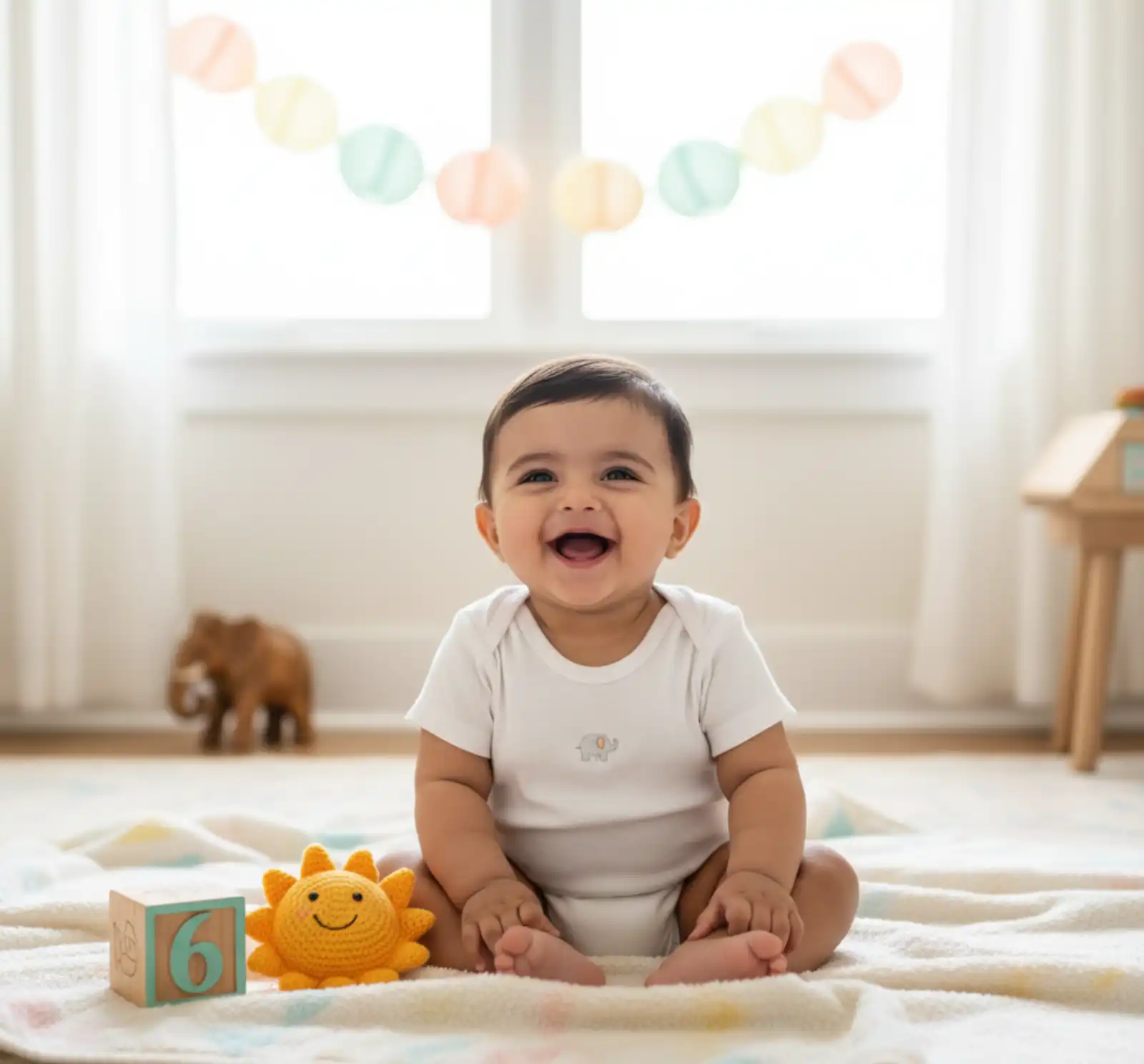 Milestone Baby Photoshoot