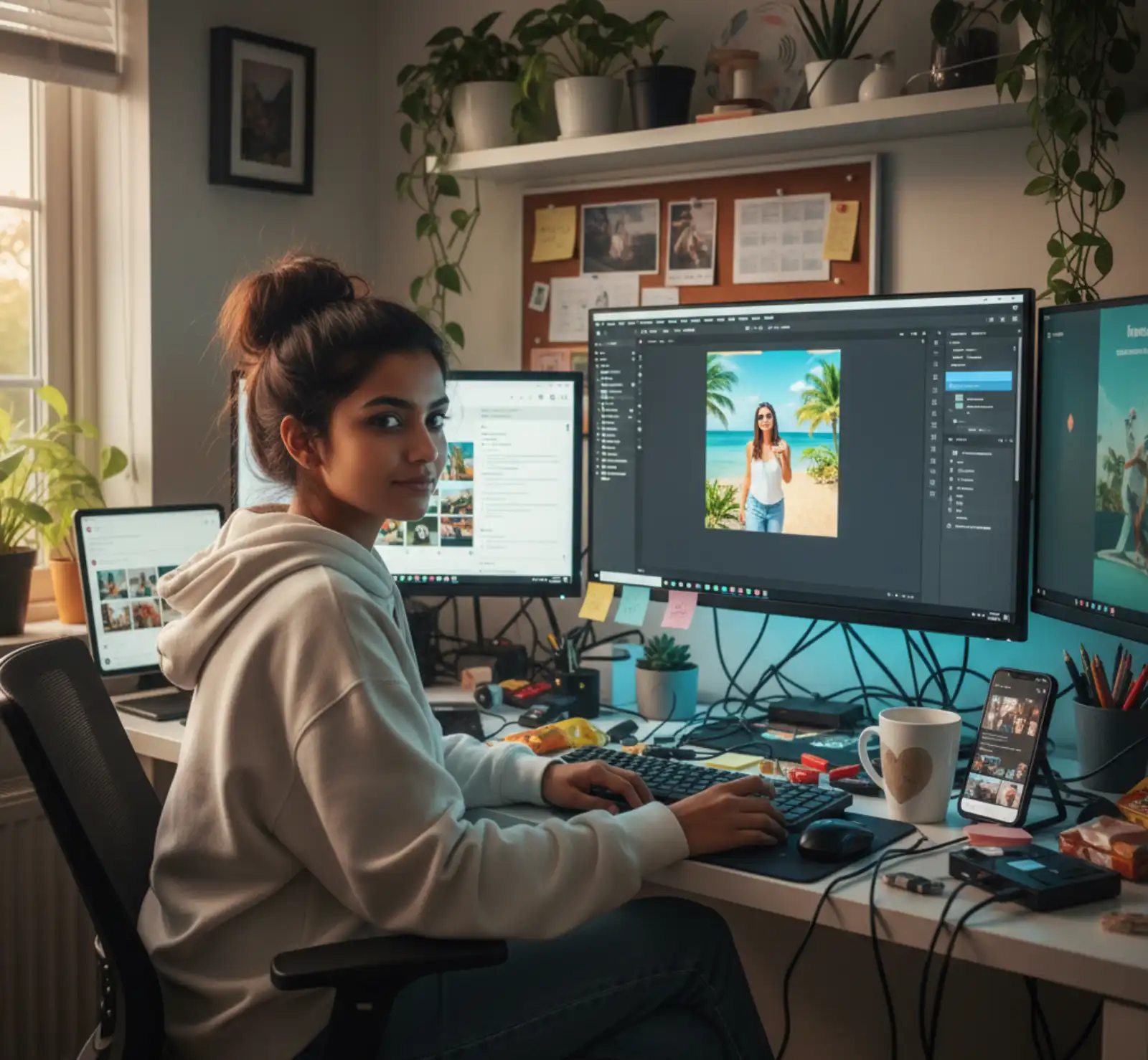 Social Media Photo Editing