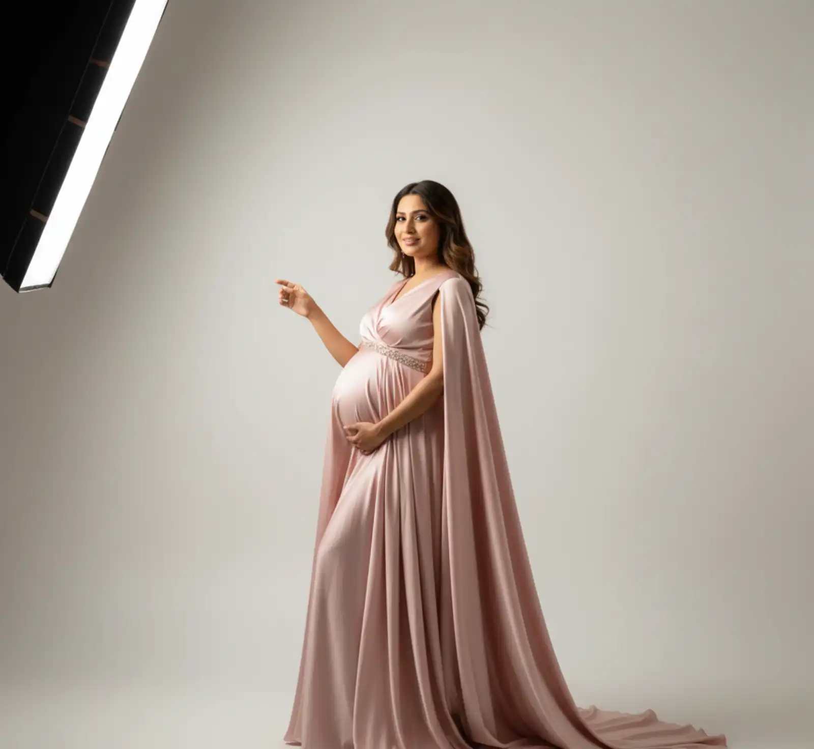 Studio Maternity Photoshoot