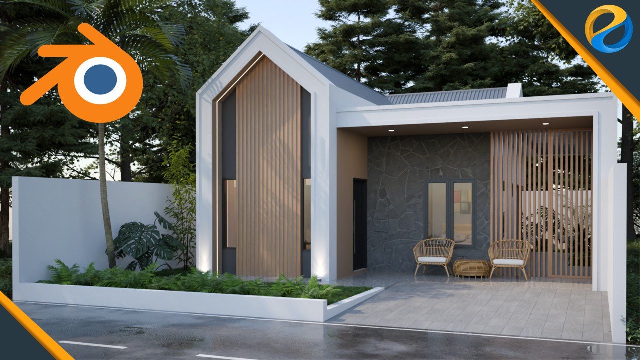 Blender for Architecture: Design a Complete House in 3D