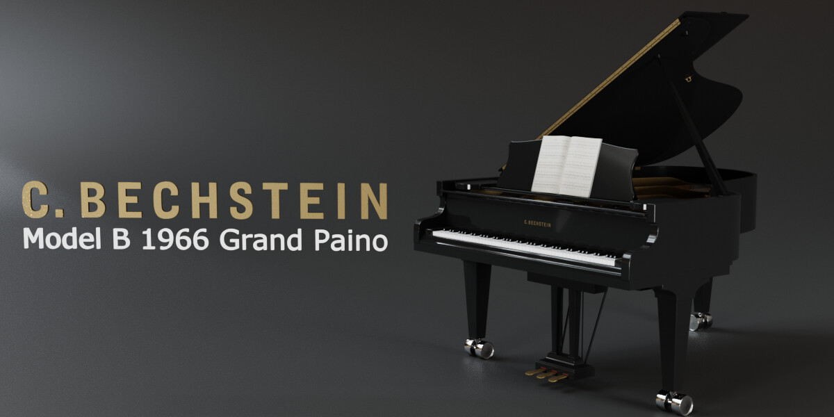 C.Bechstein Model B (1966) - Grand Piano
