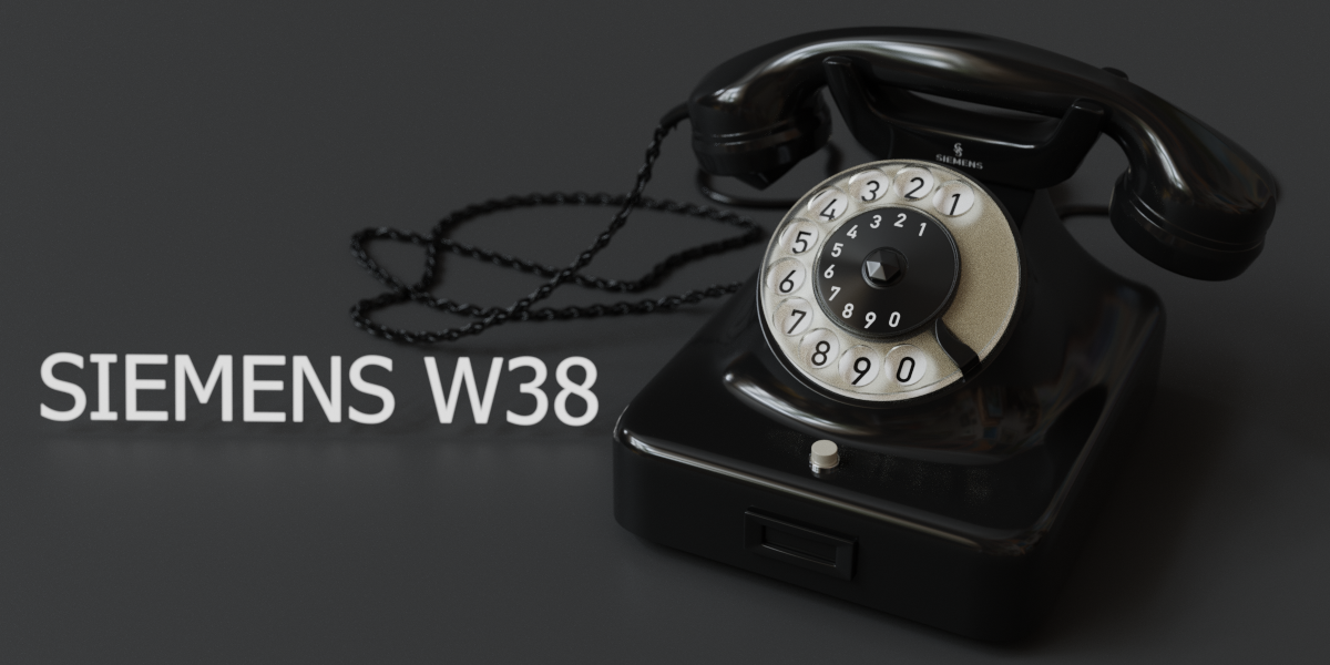 Siemens W38 Telephone