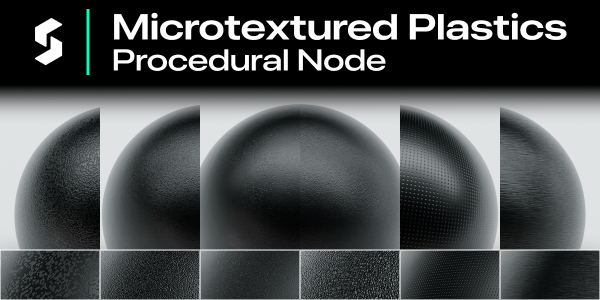 Microtextured Plastic Material