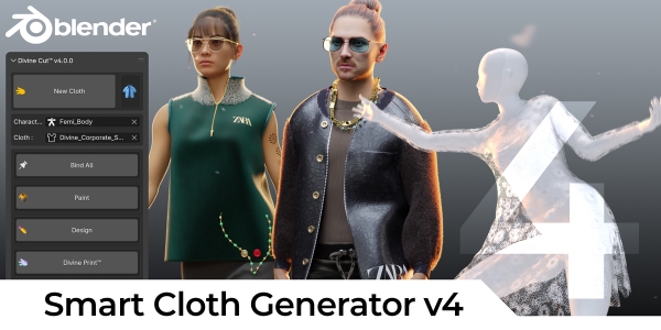 Divine Cut | Smart Cloth Generator V4