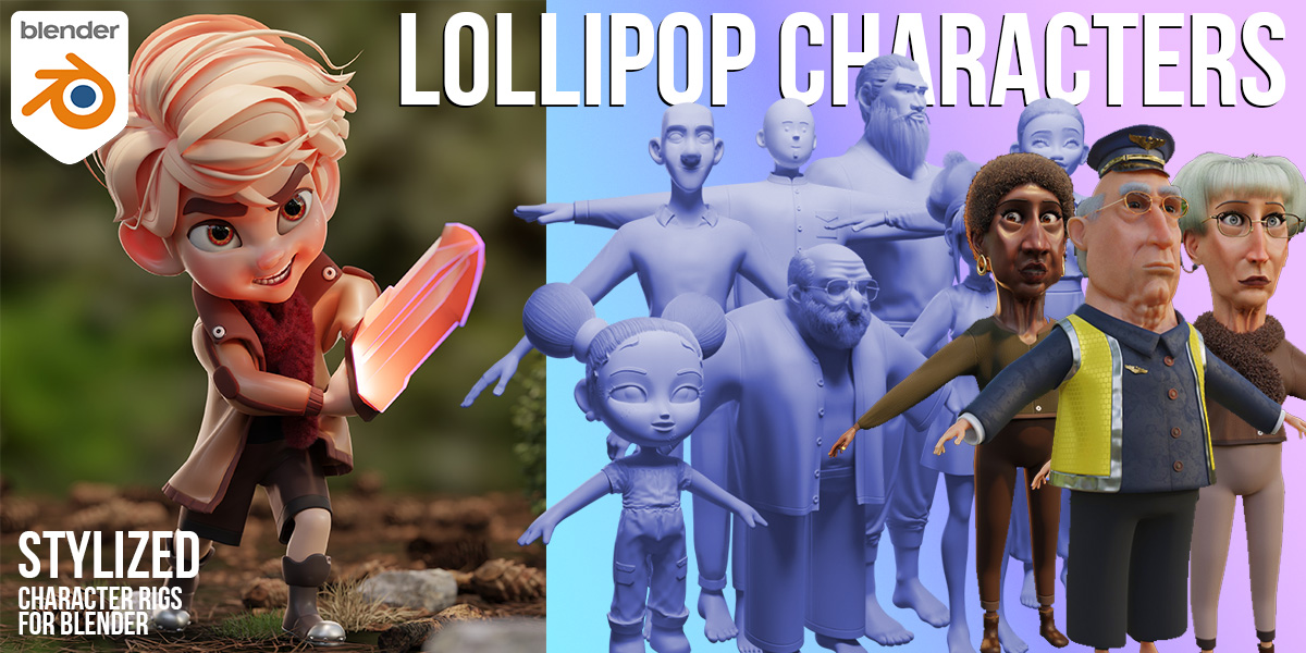 Lollipop Characters