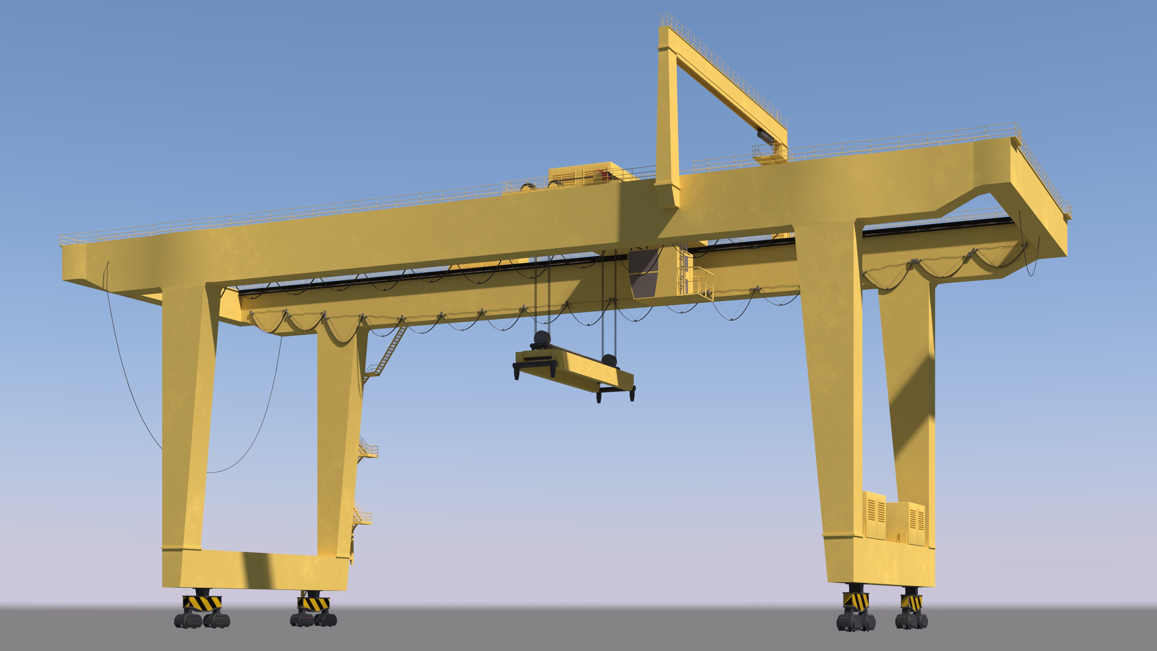 Harbor RTG Gantry crane 04