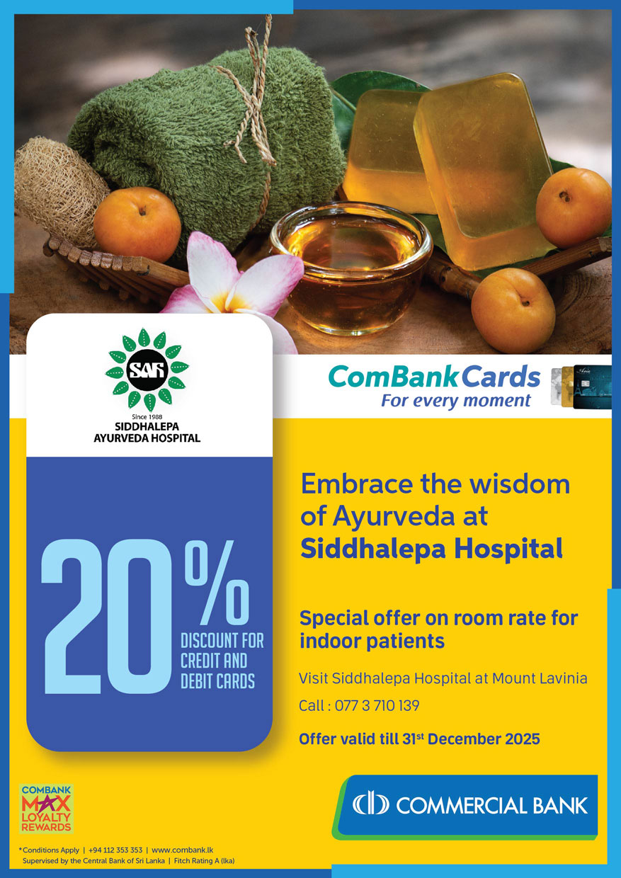 Up to 20% discount for ComBank Credit & Debit Cards