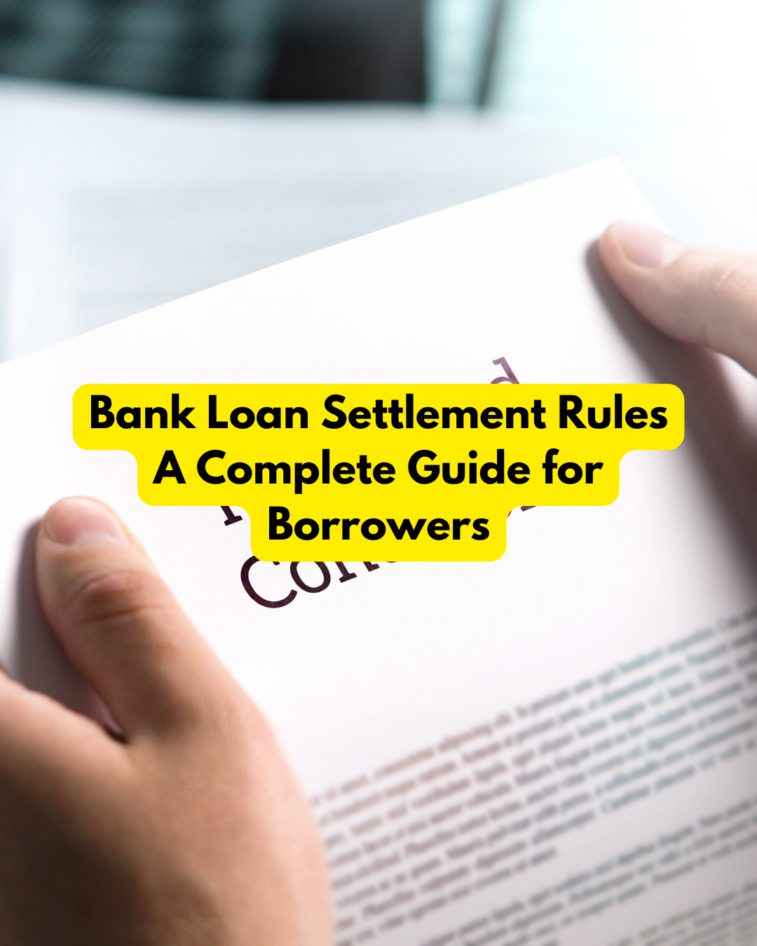 A Complete Guide to Loan Settlement in India How to Become Debt Free