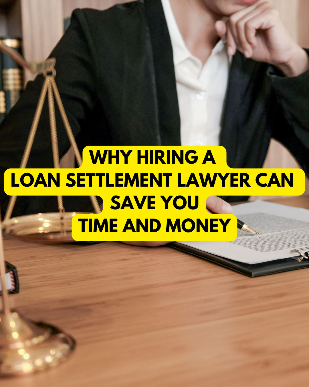 Why Hiring a Loan Settlement Lawyer Can Save You Time and Money