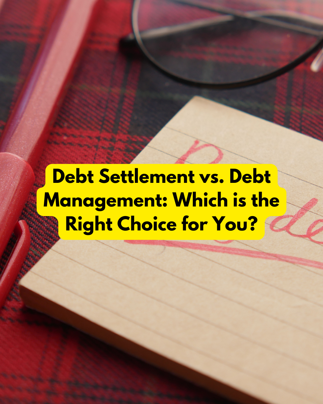 Debt Settlement vs. Debt Management: Which is the Right Choice for You?