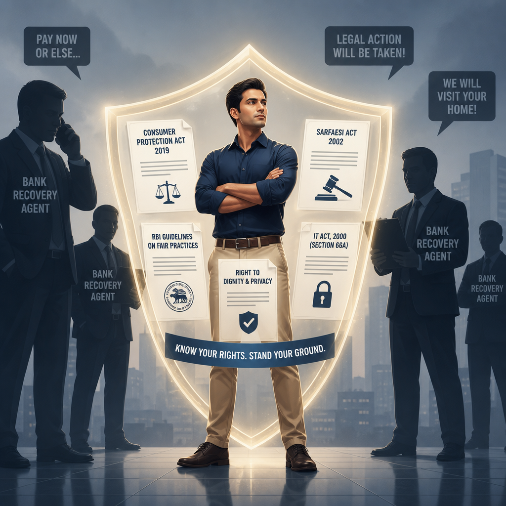 How to Stop Harassment from Bank Recovery Agents Legally