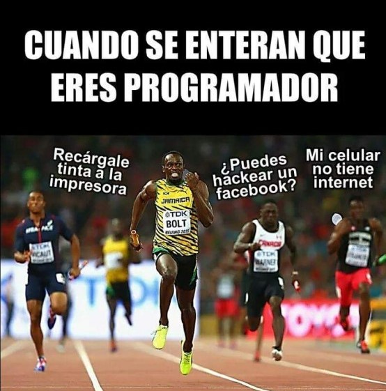 Cuándo se enteran que eres programador