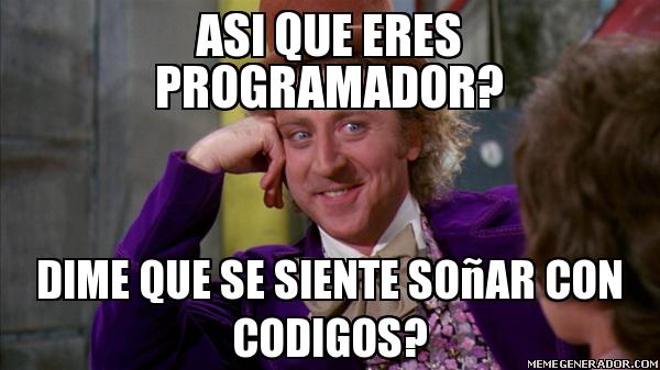 Los programadores sueñan con el código