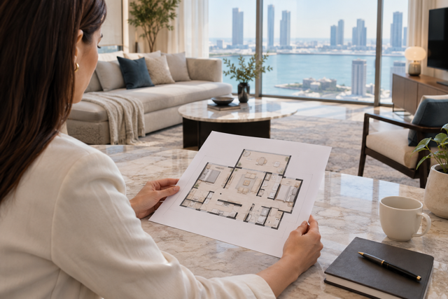 How to Compare Luxury Apartment Floor Plans Before Buying in the UAE