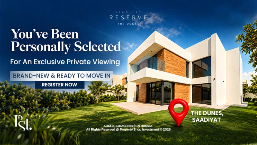 The Dunes Saadiyat | Abu Dhabi | Register for Private Viewing