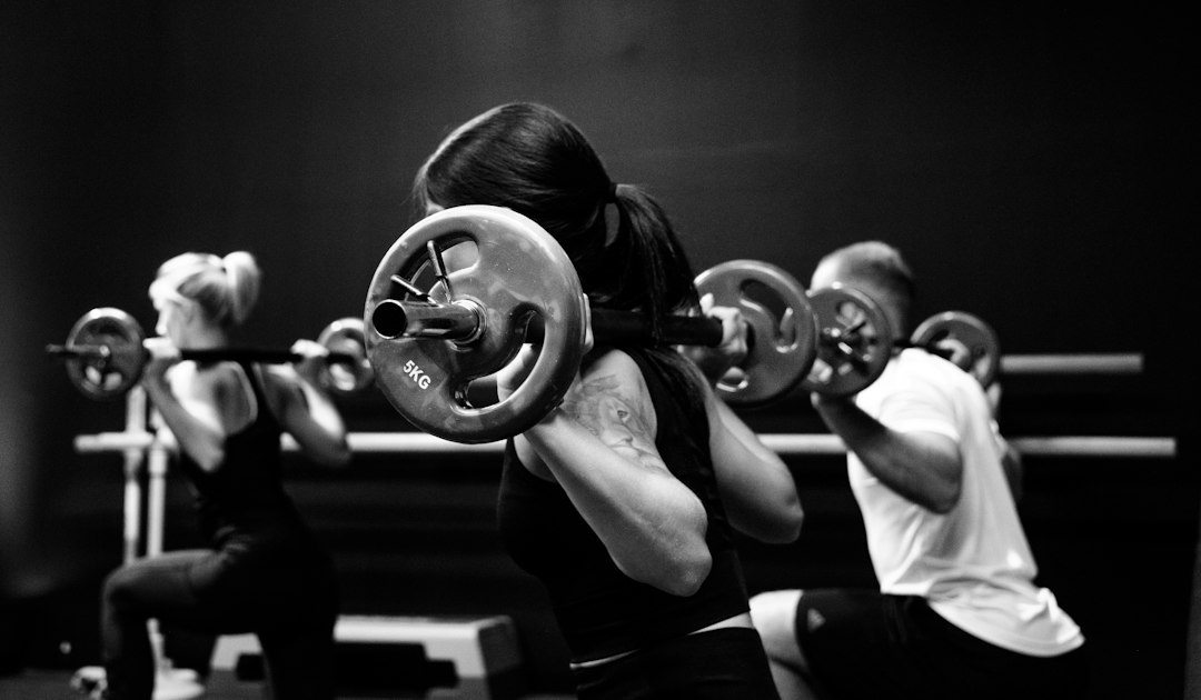 High-energy fitness class