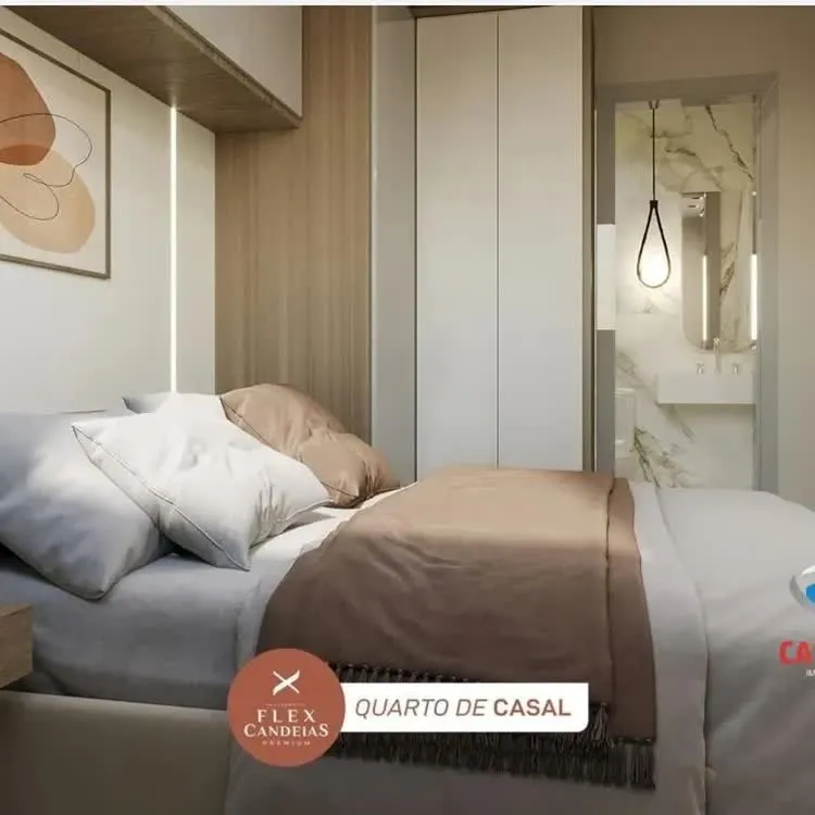Apartamento no Alto do Candeias, 2 quartos com lazer completo, foto 4