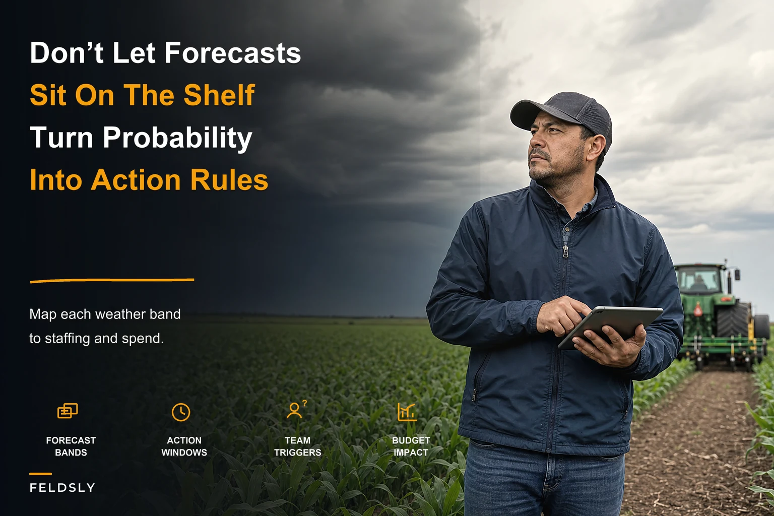 Don't let forecasts sit unused: an operational weather‑risk framework for resource and labor allocation