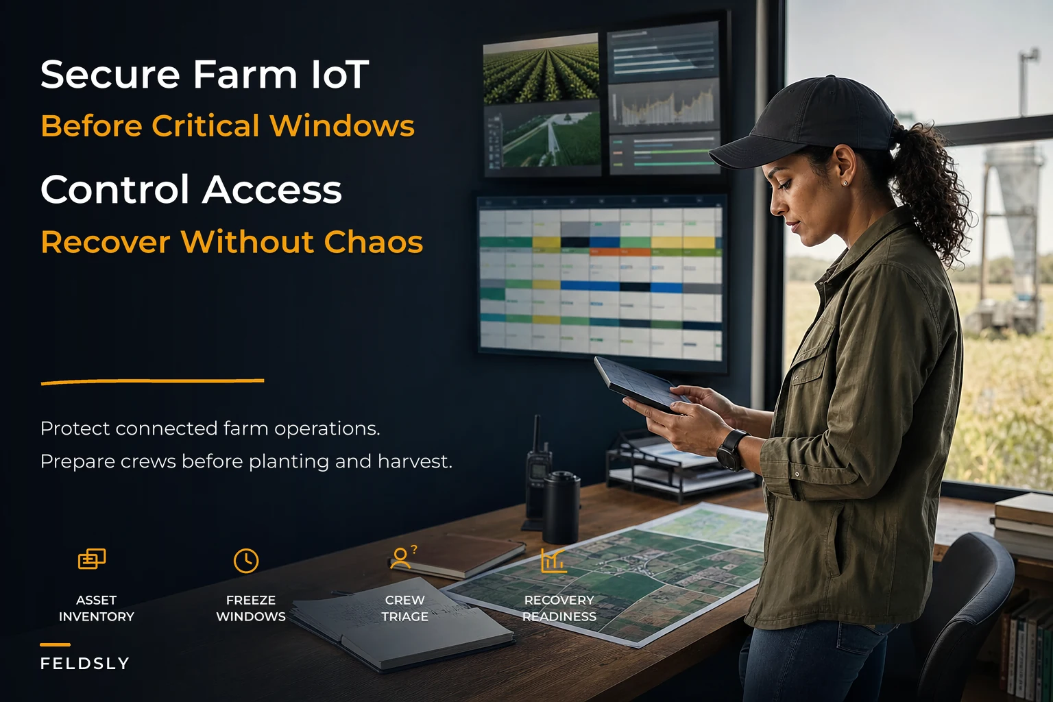 Farm IoT Security and Resilience Playbook for Managers