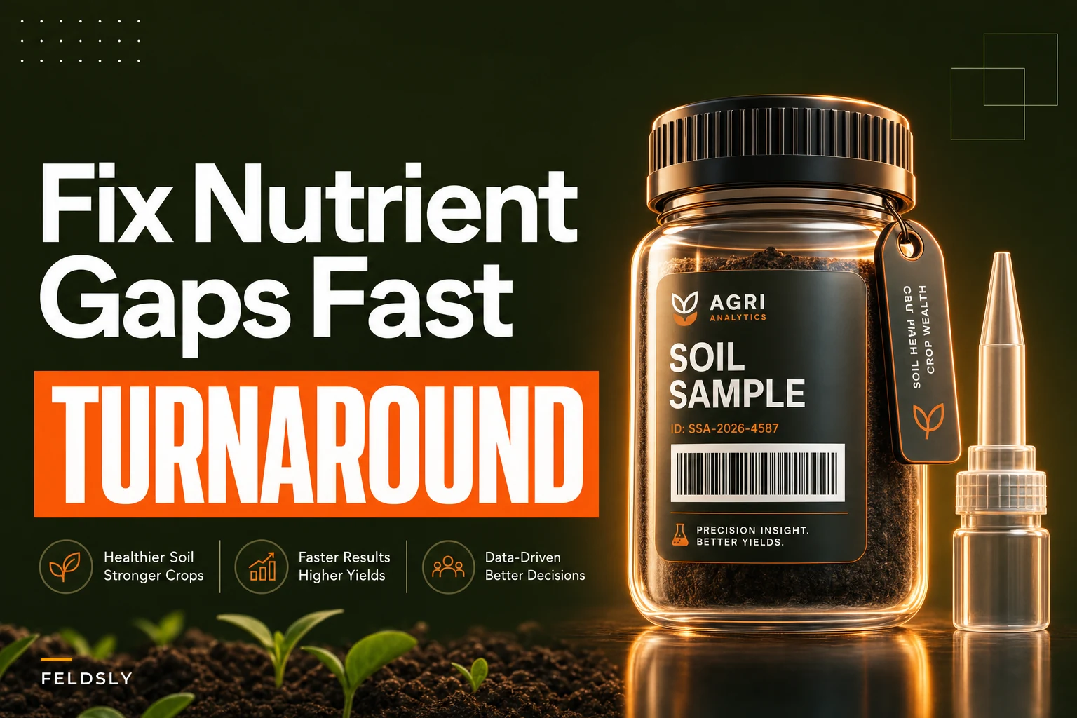 Fix nutrient gaps fast: a sampling‑to‑application workflow with stage‑specific thresholds and QA turnaround rules