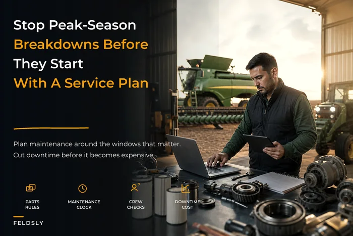 Prevent peak‑season breakdowns: a machinery lifecycle governance and planned‑maintenance playbook