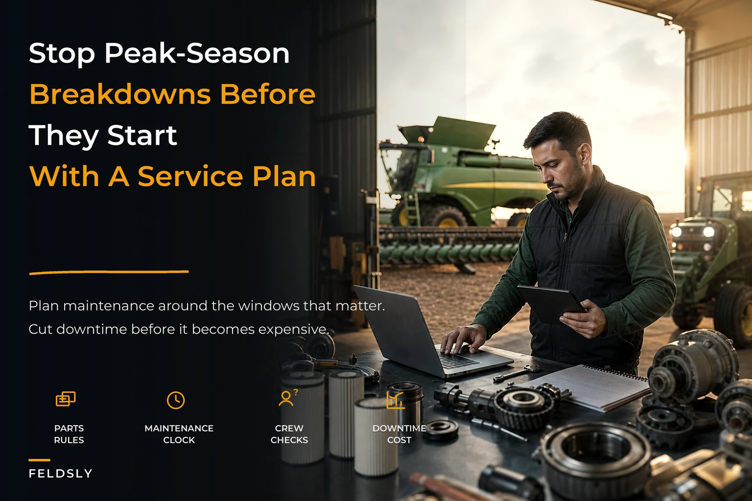 Prevent peak-season breakdowns: a machinery lifecycle governance and planned-maintenance playbook