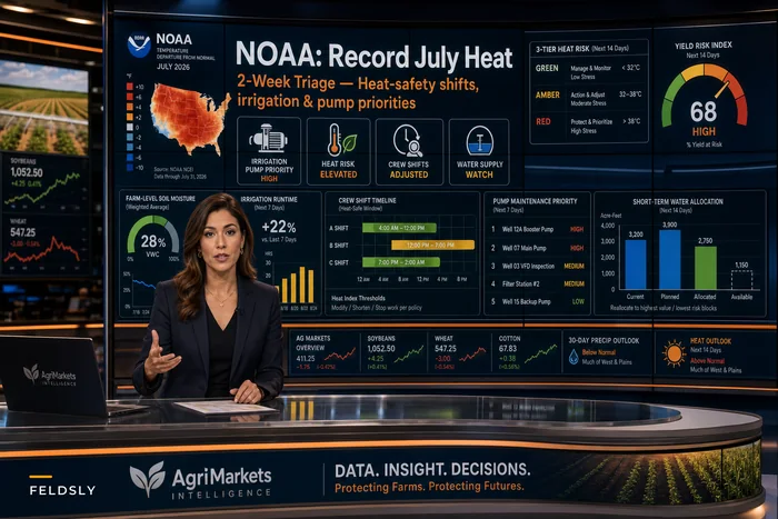 Record July Heat: An Operational Playbook to Protect Labor, Irrigation and Yields During Extreme Heat